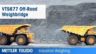 VTS677 OffRoad Weighbridge  METTLER TOLEDO Industrial  en [upl. by Asirrak]