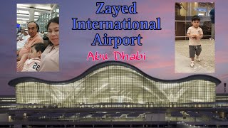 Zayed International Airport Abu Dhabi [upl. by Illek]