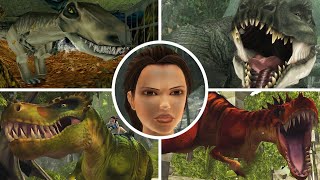 Evolution of TRex in Tomb Raider Games 19962015 [upl. by Pheni]