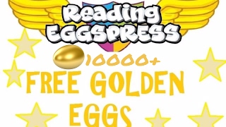 How to get alot of Golden Eggs on Reading Eggspress for free [upl. by Ashleigh]