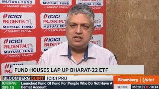 ICICI Prudential AMCs S Naren On Bharat22 ETF [upl. by Oly]