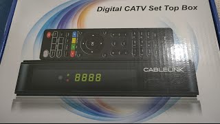 Bringing back the CABLELINK SET TOP BOX to the satellite office  Emzi Channel [upl. by Ivo]