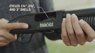 Mossberg 590s Short Shell Compatible Shotguns and Firearms  NEW [upl. by Animrac]