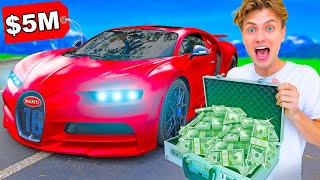 I Bought a 5000000 Bugatti in CASH [upl. by Anerec939]