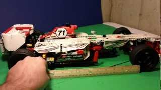 LEGO Technic 42000 Grand Prix Racer Review [upl. by Rozek]