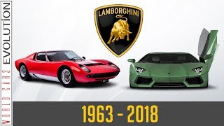 WCE  Lamborghini Evolution 1963  2018 [upl. by Nairde]