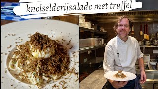 Koken met Rik de Jonge Knolselderijsalade met truffel [upl. by Winwaloe613]