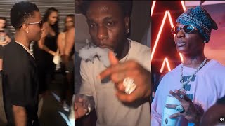 Wizkid And Burna Boy Seen Clubbing Together In London As They Settle Their Long Time Problems [upl. by Kosse]