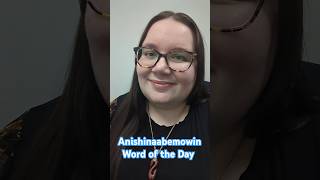 Anishinaabemowin Word of the Day  Biwiisinin Come and eat anishinaabemowin anishinaabe [upl. by Araic175]