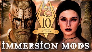 20 IMMERSIVE Skyrim Mods You Must Try In 2024  Immersive Skyrim Mods Episode 8 [upl. by Ayhtnic]