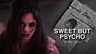 Ruby Lane  Sweet But Psycho  fear street [upl. by Chessa]