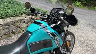 1992 BMW R100GSPD For Sale Cold Start and Walkaround [upl. by Tshombe]