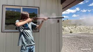 Muzzle Loader in Slow Motion [upl. by Oriana]