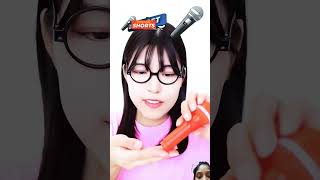 maicrophone or jelly chocklate  mukbang quizness lifehacks challenge mindteaser guesspionage [upl. by Eade526]