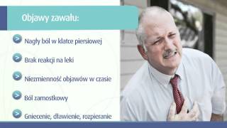 Objawy zawału serca [upl. by Ahseile]