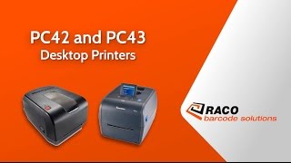 Honeywell PC42 amp 43 Desktop Printers [upl. by Semreh]