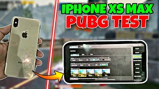 IPHONE XS MAX PUBG TEST IN 2024  Lag test fps drop test battery test  IPHONE XS MAX GAMING REVIEW [upl. by Parnas830]