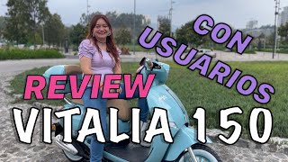 REVIEW ITALIKA VITALIA 150 EXPERIENCIA DE USUARIOS bikergirl chicabiker motoreview italika [upl. by Tini73]