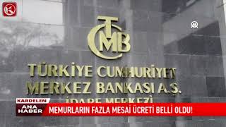 Kardelen TV  MEMURLARIN FAZLA MESAİ ÜCRETİ BELLİ OLDU [upl. by Gellman]