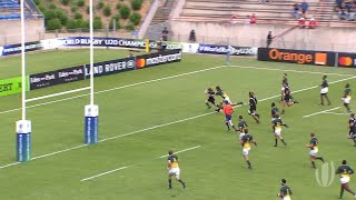 South Africa 4030 New Zealand  World Rugby U20 Championship Highlights [upl. by Kirsch]