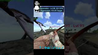 YOUTUBER 1V1 IN ARK MOBILEPVP ark arkmobile pvp mobilegaming youtube [upl. by Obeded56]