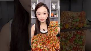 먹방 먹는 소리 Spicy Enoki Mushrooms asmr mukbang eating [upl. by Eiknarf]