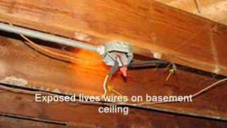 Electrical problems discovered during a home inspection [upl. by Llebana]