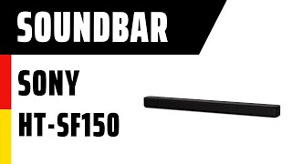 Soundbar Sony HTSF150  Deutsch [upl. by Carmina]