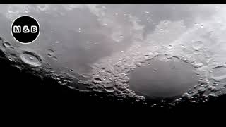 Last Nights Moon Through SkyWatcher Scope 4K [upl. by Lehcyar]