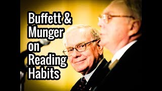 Warren Buffett amp Charlie Munger on Reading Habits amp Books [upl. by Lyram747]