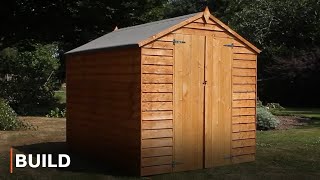 BUILD  Shed Roofing Felt Installation [upl. by Raffarty]