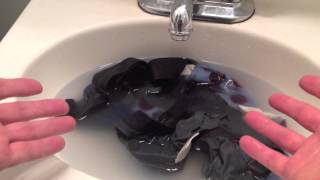 How to do laundry in your sink by hand and dry em fast [upl. by Omrelliug]