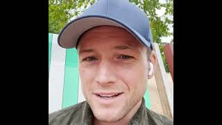 FanTweets with Taron Egerton Acting or Singing  Twitter [upl. by Swart]