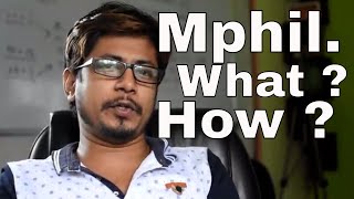 What is MPhil and How to do MPhil in India [upl. by Drwde]