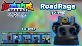 Doomspire Defense REWRITE  RoadRage For Level 30  Full Step Tutorial [upl. by Ab589]