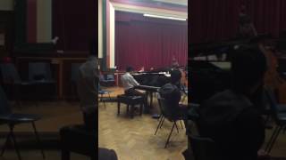 20170208 Fantasia in D minor by Mozart by Jerry Sun Altrincham Grammar School for Boys [upl. by Eachelle375]