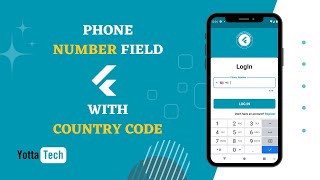 Flutter Phone Number Field with Country Code UserFriendly Input Tutorial [upl. by Poore]