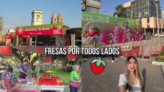 FESTIVAL DE LA FRESA 2024 IRAPUATO GUANAJUATO 🍓 [upl. by Aneeuqahs429]