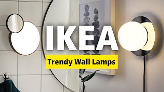 Discover IKEAs Trendy Wall Lamps for Every Room [upl. by Aruam]