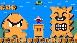 Super Mario Bros But Everything Is Coins [upl. by Suoirrad541]