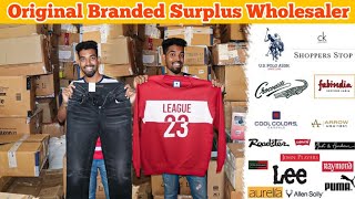 Original Branded Surplus Wholesalers Allen Solly  US Polo Levis Zara Peter England LP Lee [upl. by Bowler]