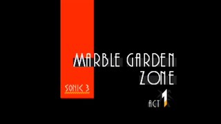 Sonic 3  Marble Garden Zone Act 1 with AI Extended Suno AI [upl. by Jermaine]