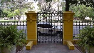 Vedado elegant old mansions amp buildings Havana Cuba photos Piano [upl. by Follansbee]