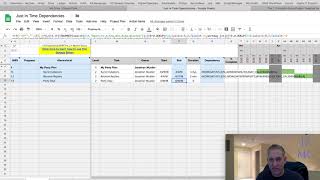 10Just In Time Dependencies JPMG Project Plan Template for Google Sheets [upl. by Arst445]