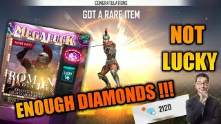 ENOUGH DIAMONDS  SPIN LEGIONARIES DIAMOND ROYALE SKIN  Garena Free Fire [upl. by Kciregor317]