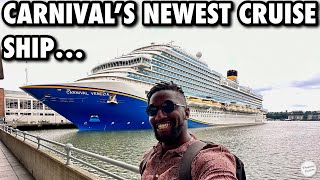 My FIRST DAY On Carnival’s NEWEST CRUISE SHIP [upl. by Nyrok]