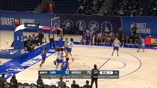 Best Plays from 2024 NBA Combine 5on5 Scrimmages [upl. by Ettennad]