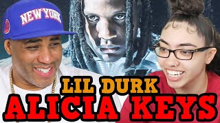 MY DAD REACTS TO Lil Durk Alicia Keys  Therapy Session  Pelle Coat Official Video REACTION [upl. by Sirod]