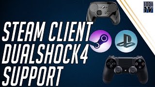 How to set up your PS4 Controller on Steam 2017  Dualschock4 on Steam  DS4 to PC tutorial [upl. by Jona]