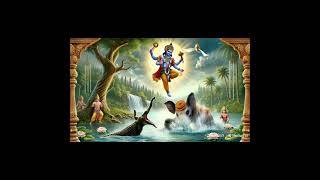 Part 3 Gajendra Moksha in Hindi [upl. by Esinyt]